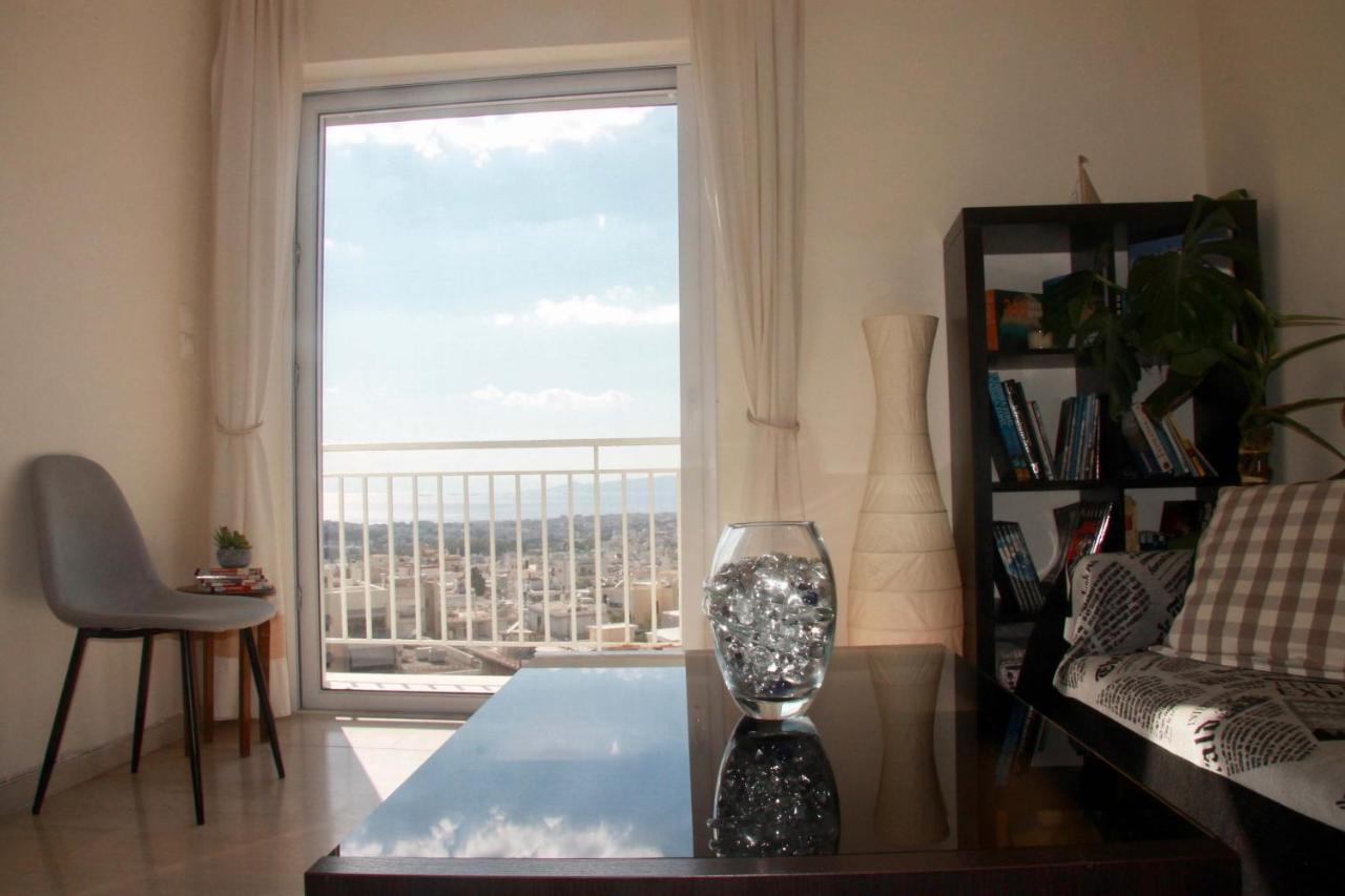 Penthouse With Sea View Apartment Athena Bagian luar foto