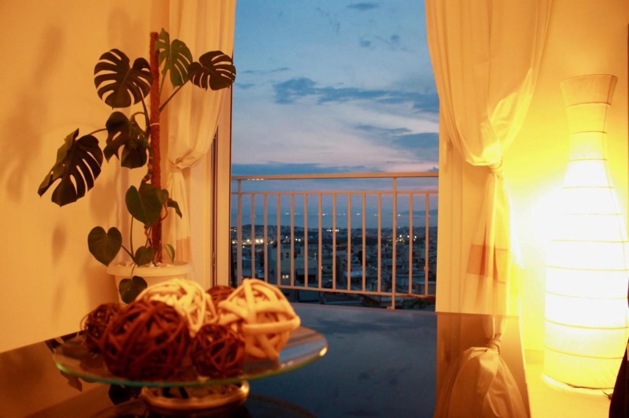 Penthouse With Sea View Apartment Athena Bagian luar foto